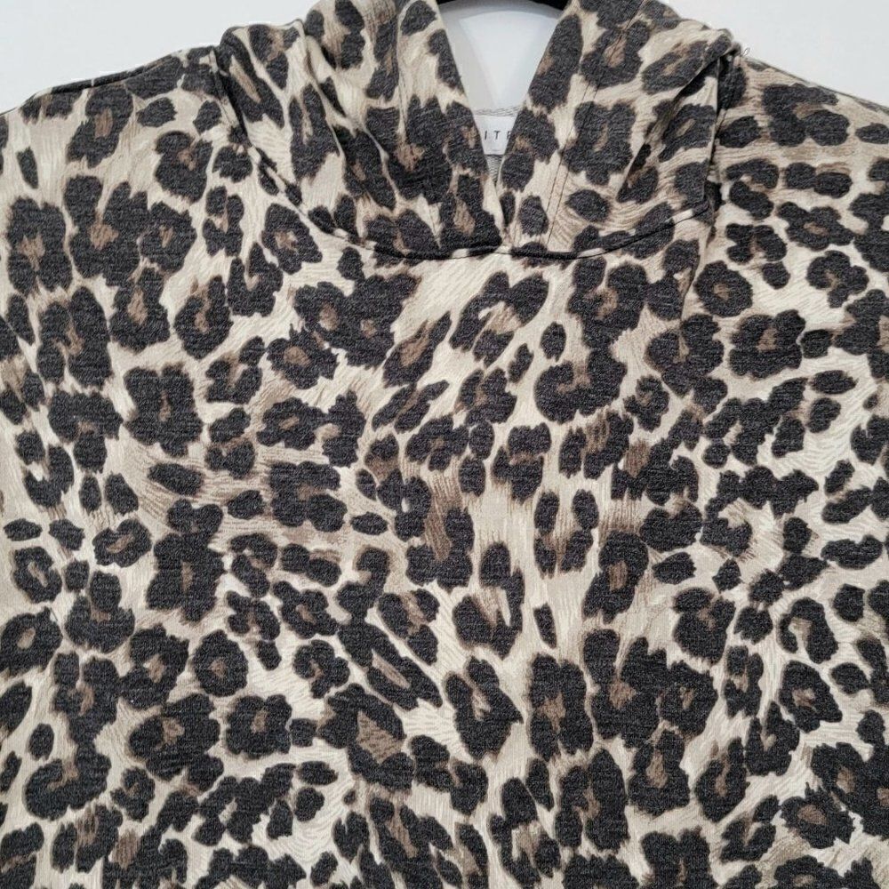 Socialite Printed Pullover Hoodie XS Leopard Print - Picture 3 of 7